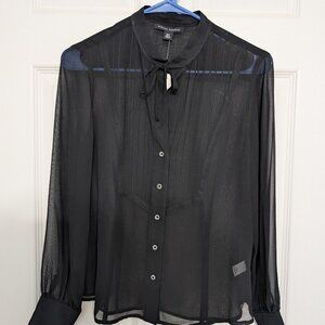 Banana Republic | Black Silk Blouse | Women | Size S